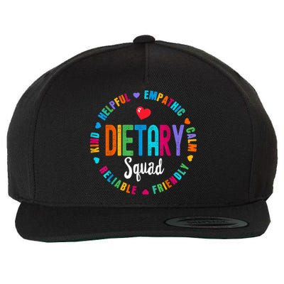 Dietary SQUAD Appreciation Week Healthcare Dietitian Squad Wool Snapback Cap