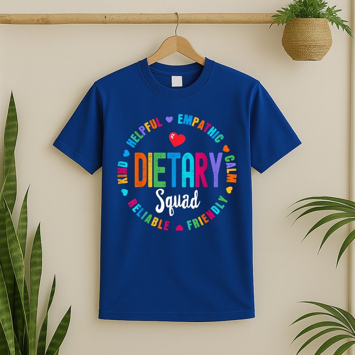 Dietary SQUAD Appreciation Week Healthcare Dietitian Squad T-Shirt