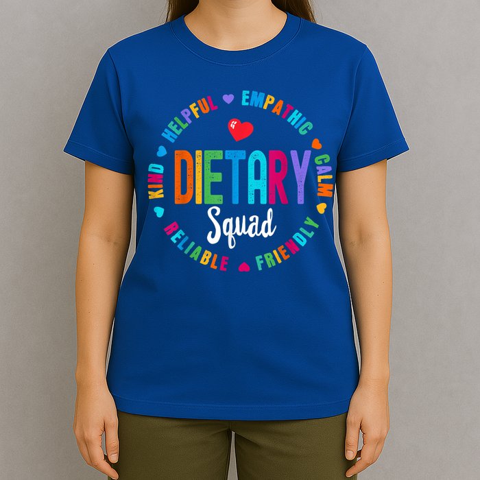 Dietary SQUAD Appreciation Week Healthcare Dietitian Squad T-Shirt