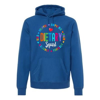 Dietary SQUAD Appreciation Week Healthcare Dietitian Squad Premium Hoodie