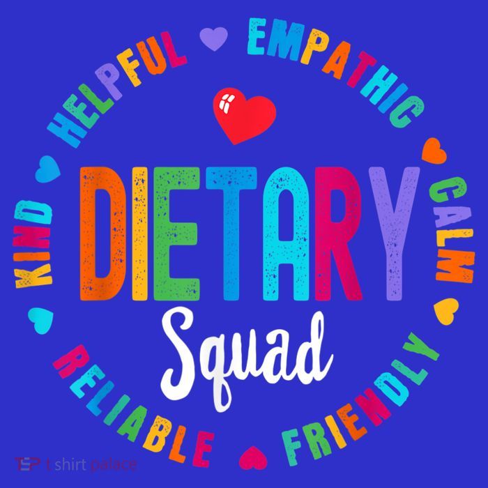 Dietary SQUAD Appreciation Week Healthcare Dietitian Squad Poster