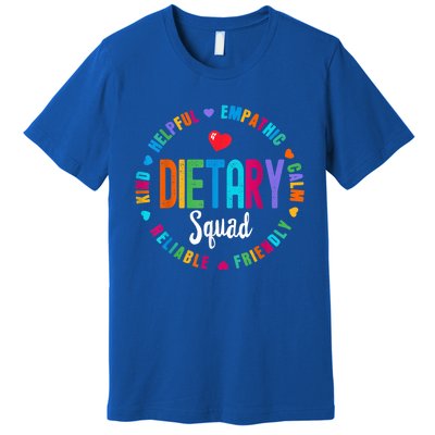 Dietary SQUAD Appreciation Week Healthcare Dietitian Squad Premium T-Shirt