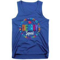 Dietary SQUAD Appreciation Week Healthcare Dietitian Squad Tank Top