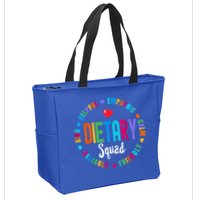 Dietary SQUAD Appreciation Week Healthcare Dietitian Squad Zip Tote Bag
