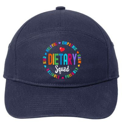 Dietary SQUAD Appreciation Week Healthcare Dietitian Squad 7-Panel Snapback Hat