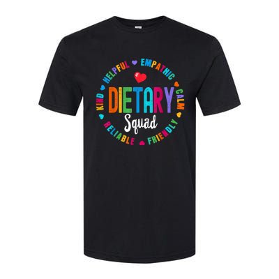 Dietary SQUAD Appreciation Week Healthcare Dietitian Squad Softstyle CVC T-Shirt