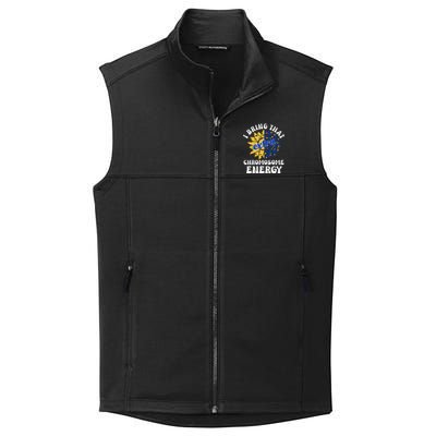 Down Syndrome Awareness For Trisomy 21 Flower Collective Smooth Fleece Vest