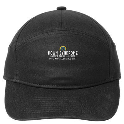 Down Syndrome Awareness 7-Panel Snapback Hat