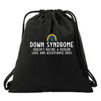 Down Syndrome Awareness Drawstring Bag
