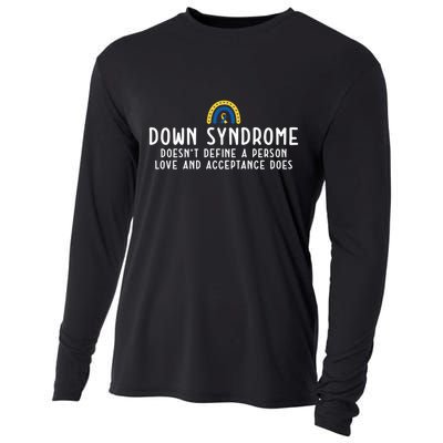 Down Syndrome Awareness Cooling Performance Long Sleeve Crew