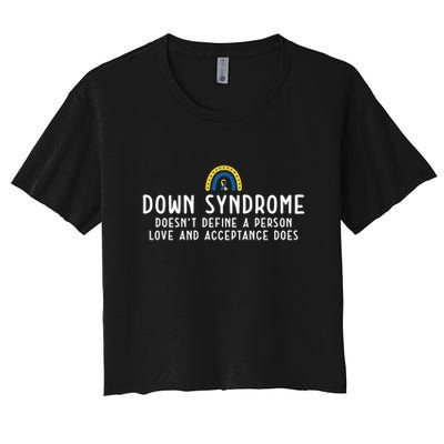 Down Syndrome Awareness Crop Top