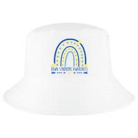 Down Syndrome Awareness Rainbow Heart Cool Comfort Performance Bucket Hat