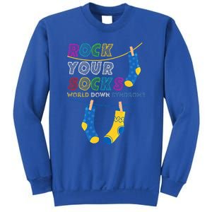 Down Syndrome Awareness Rock Your Socks Sweatshirt