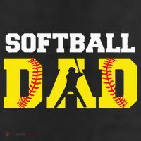 Dad Softball Apparel Yellow Softball Dad 11oz C Handle Ceramic Mug