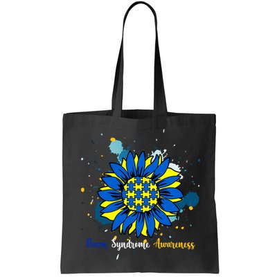 Down Syndrome Awareness Sunflower Bag