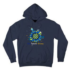 Down Syndrome Awareness Sunflower Tall Hoodie