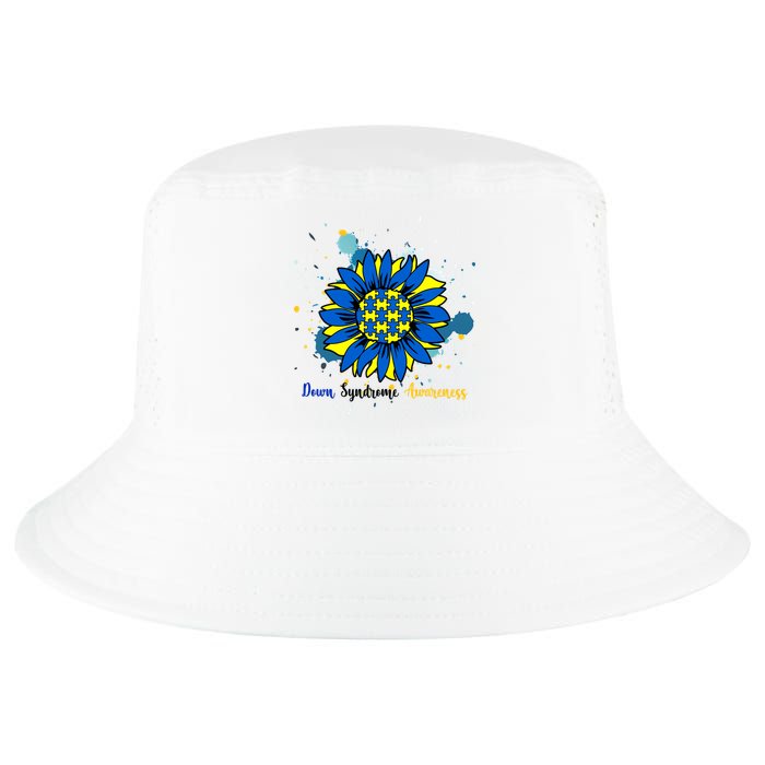 Down Syndrome Awareness Sunflower Cool Comfort Performance Bucket Hat