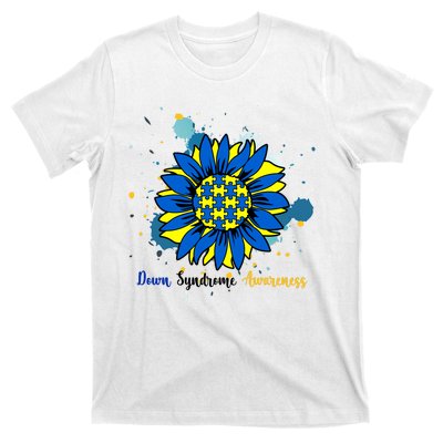 Down Syndrome Awareness Sunflower T-Shirt