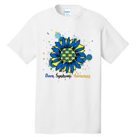 Down Syndrome Awareness Sunflower Tall T-Shirt