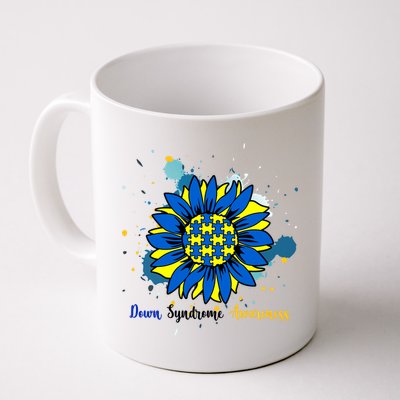 Down Syndrome Awareness Sunflower Mug