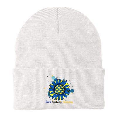 Down Syndrome Awareness Sunflower Beanie