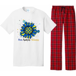 Down Syndrome Awareness Sunflower Pajama Set