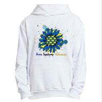 Down Syndrome Awareness Sunflower Urban Pullover Hoodie