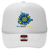 Down Syndrome Awareness Sunflower Trucker Hat