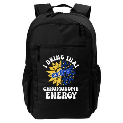 Down Syndrome Awareness Trisomy 21 Flower Backpack