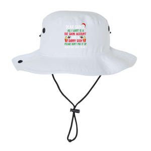 Dear Santa All I Want Is A Fat Bank Account And Skinny Body Gift Legacy Cool Fit Booney Bucket Hat