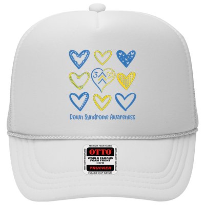 Down Syndrome Awareness Heart Lover Supporter Trucker Hat