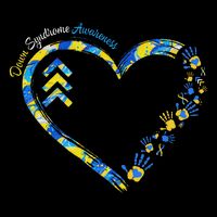 Down Syndrome Awareness Heart Down Right Perfect 321 T21 City Backpack