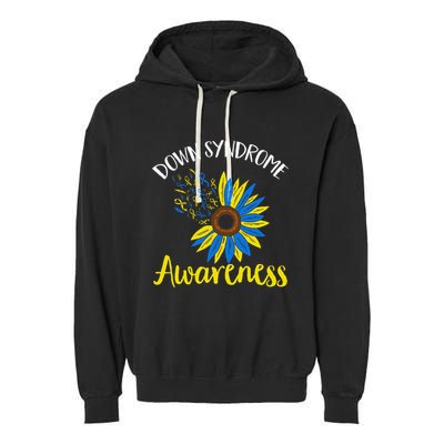 Down Syndrom Awareness Down Syndrome Awareness Garment-Dyed Fleece Hoodie