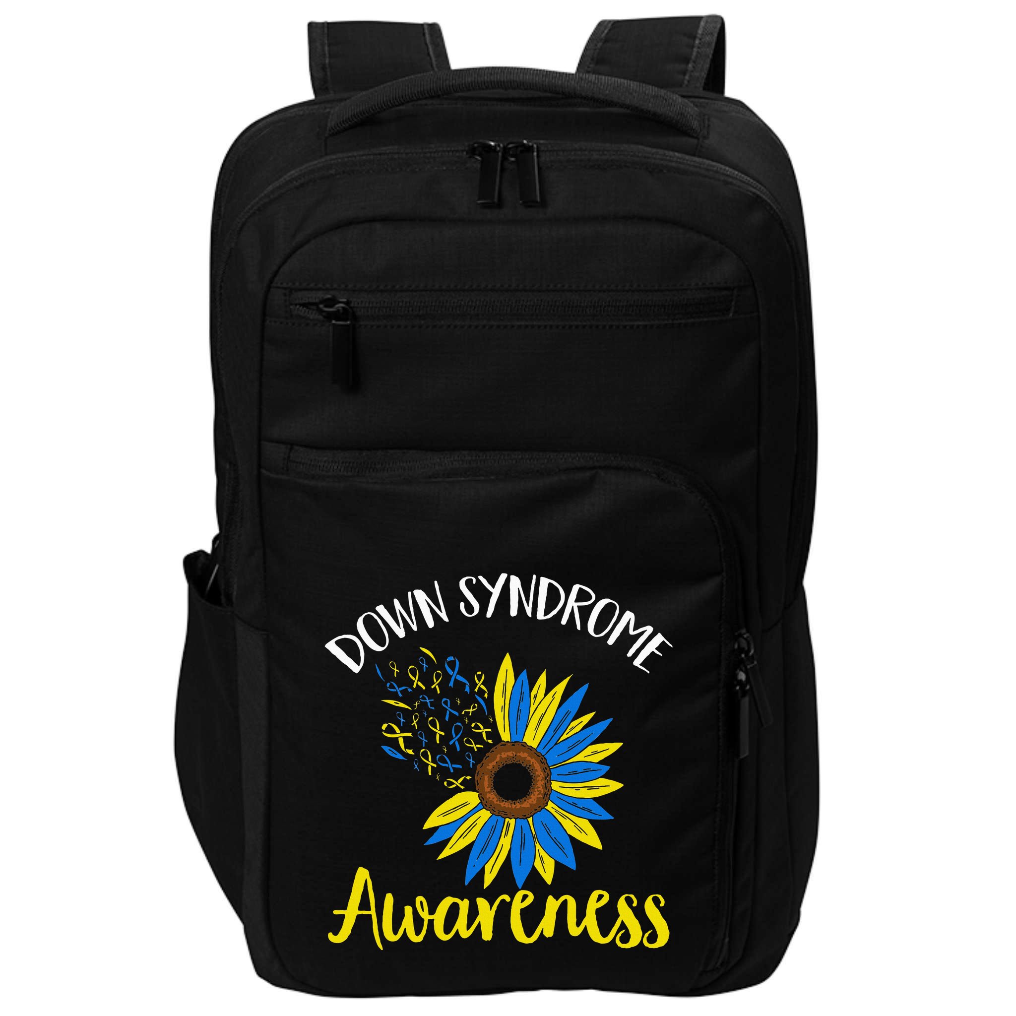 Down Syndrom Awareness Down Syndrome Awareness Impact Tech Backpack