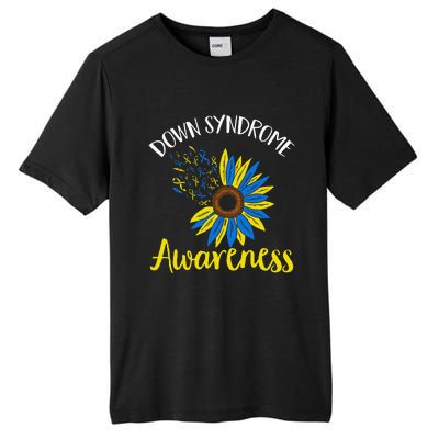 Down Syndrom Awareness Down Syndrome Awareness Tall Fusion ChromaSoft Performance T-Shirt