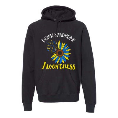 Down Syndrom Awareness Down Syndrome Awareness Premium Hoodie