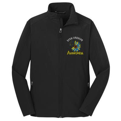 Down Syndrom Awareness Down Syndrome Awareness Core Soft Shell Jacket