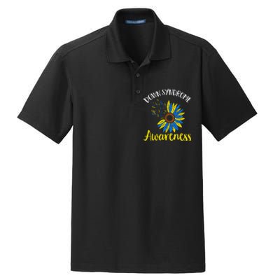 Down Syndrom Awareness Down Syndrome Awareness Dry Zone Grid Polo