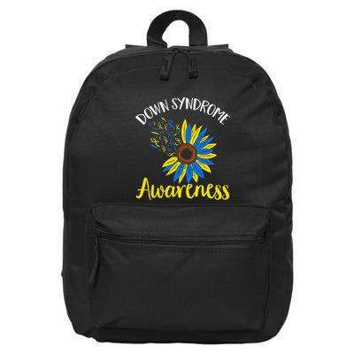 Down Syndrom Awareness Down Syndrome Awareness 16 in Basic Backpack