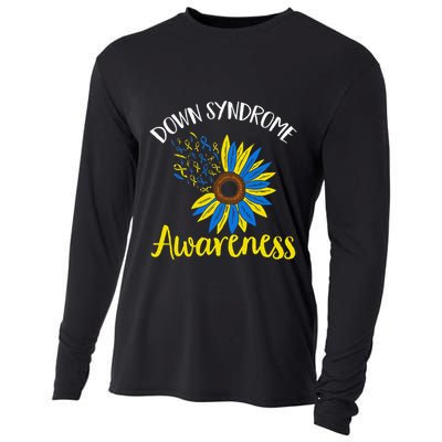 Down Syndrom Awareness Down Syndrome Awareness Cooling Performance Long Sleeve Crew