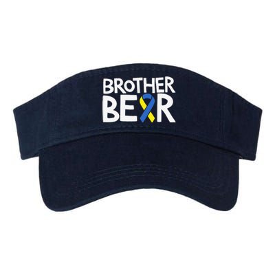 Down Syndrome Awareness T21 Day Brother Valucap Bio-Washed Visor