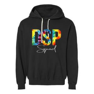 DSP Squad Appreciation Day Tie Dye For Women For Work Garment-Dyed Fleece Hoodie