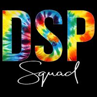 DSP Squad Appreciation Day Tie Dye For Women For Work Drawstring Bag