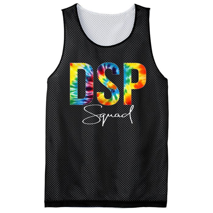 DSP Squad Appreciation Day Tie Dye For Women For Work Mesh Reversible Basketball Jersey Tank