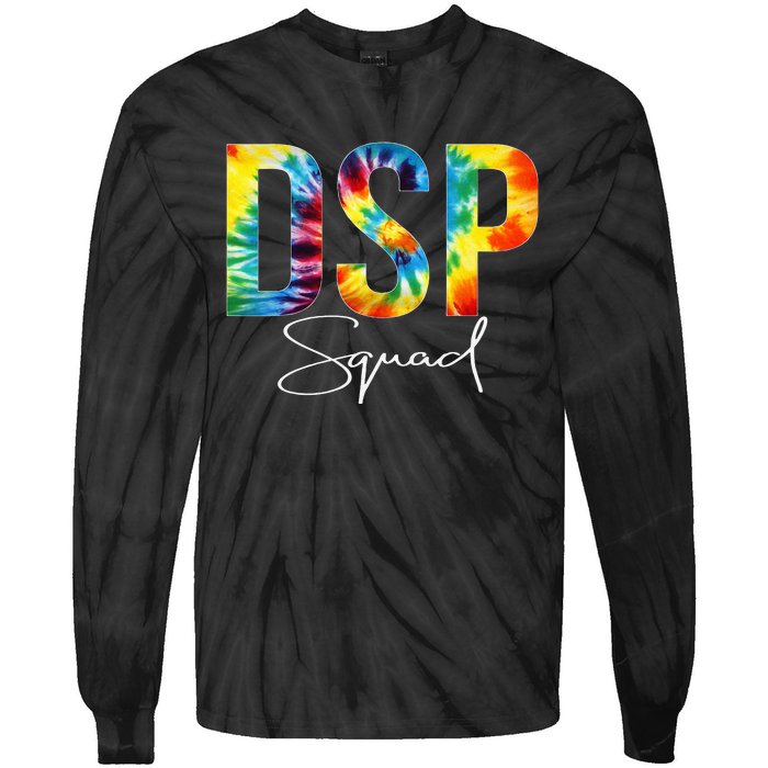 DSP Squad Appreciation Day Tie Dye For Women For Work Tie-Dye Long Sleeve Shirt