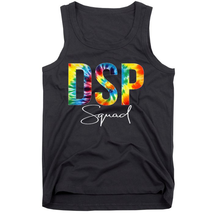 DSP Squad Appreciation Day Tie Dye For Women For Work Tank Top