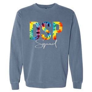 DSP Squad Appreciation Day Tie Dye For Women For Work Garment-Dyed Sweatshirt