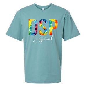 DSP Squad Appreciation Day Tie Dye For Women For Work Sueded Cloud Jersey T-Shirt