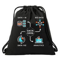  Data Scientists Analysts And Engineers Drawstring Bag