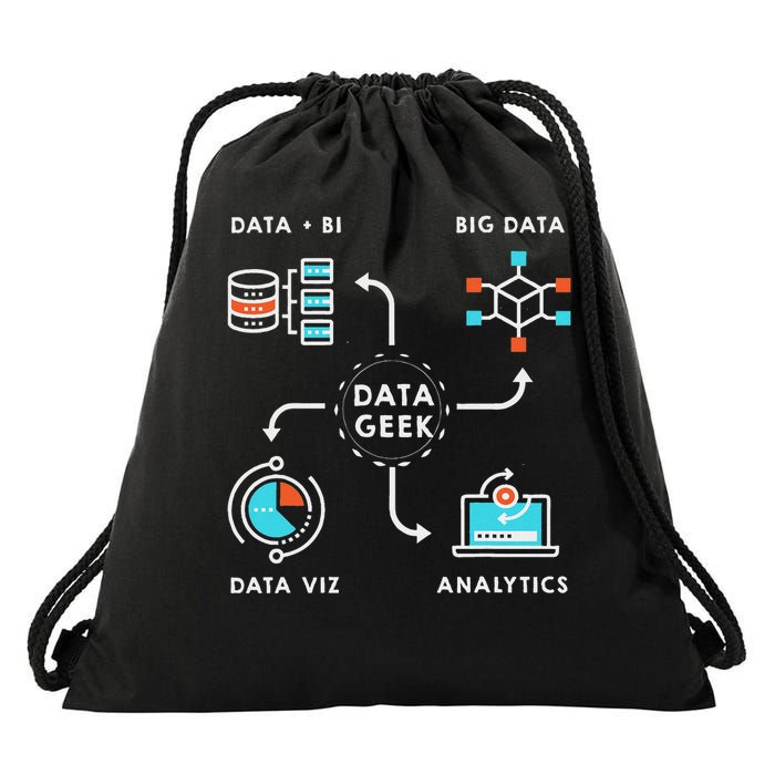  Data Scientists Analysts And Engineers Drawstring Bag